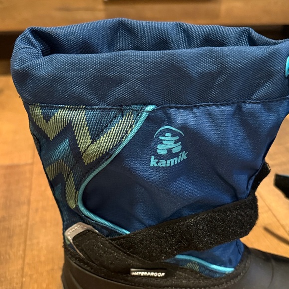 Kamik Navy and Black Snow Boots - Picture 2 of 5